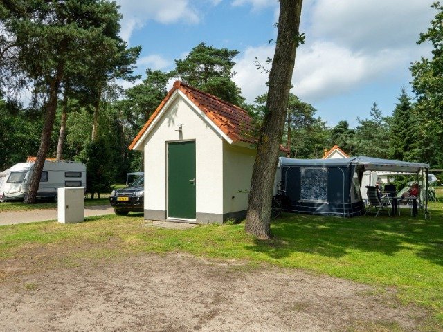 Komfortables Camping mit Privatsanitär Holland beim Landgut Wildryck in Drenthe