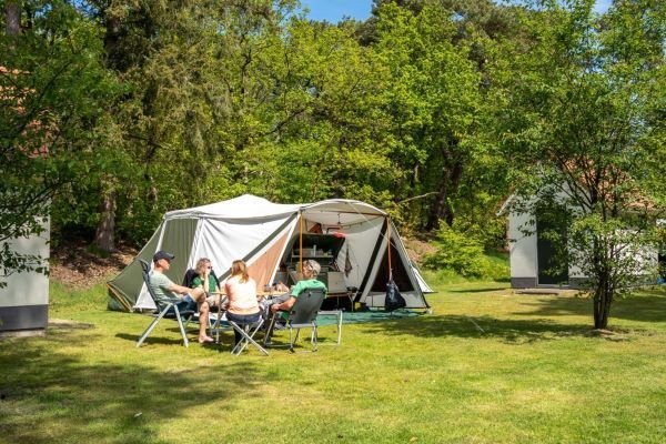 Camping mit Privatsanitär in Holland mit Familie