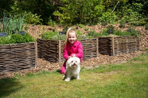 Ferienpark holland mit hund kraeutergarten